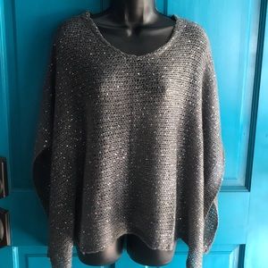 2 Chic Luxe Knit Shawl OS